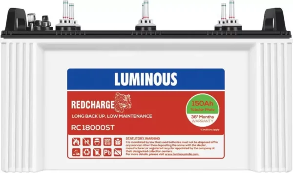 Luminous Rc18000st Tubular Inverter battery